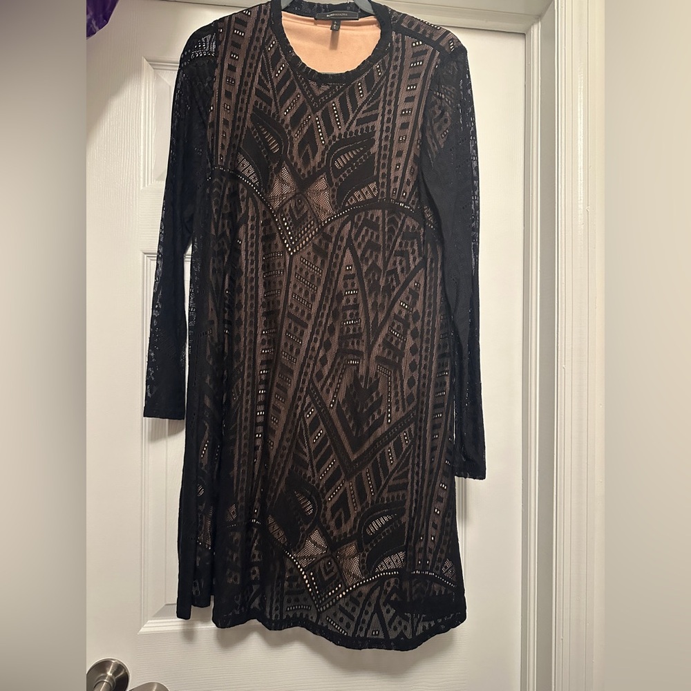 Elegant Black Lace Dress